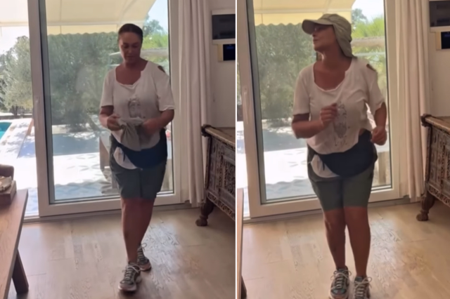 Ayvalık'ta Yazlık Günleri: Hülya Avşar İçSettings Dansıyla Havalara Direnç Gösterdi