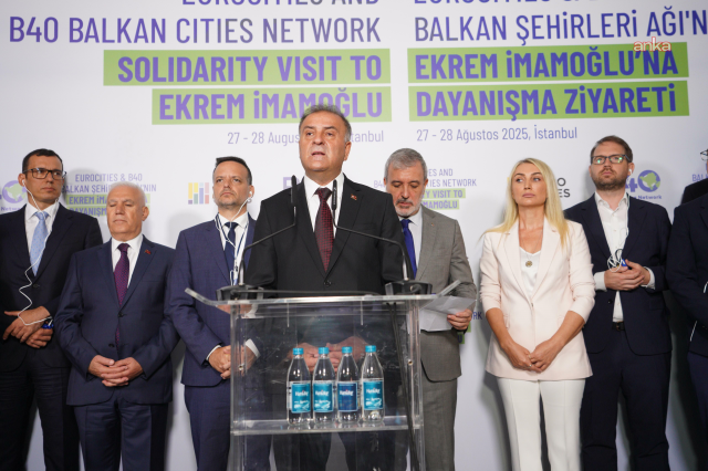 Avrupa Belediyeleri İmamoğlu'na Destek İçin İstanbul'da Buluştu