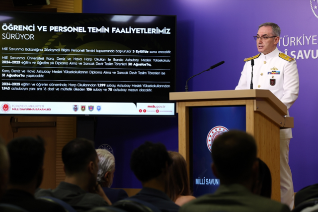 MSÜ Harp Okulları Mezuniyet Töreni ile ilgili iddialara MSB'den yanıt