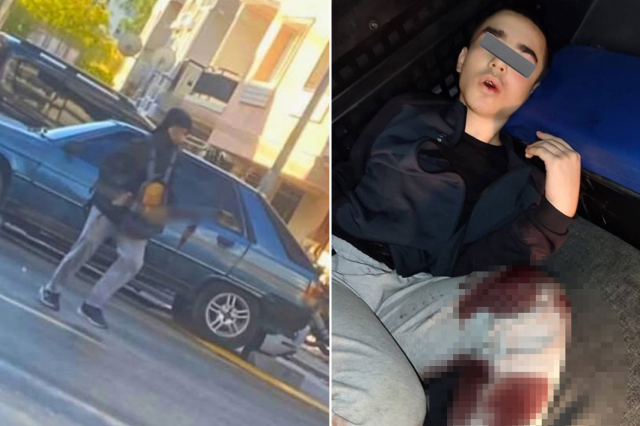 İzmir'de 2 polisimizi şehit eden saldırgan böyle görüntülendi