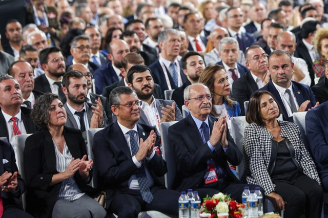 CHP kurultay davasıyla ilgili duruşma salonu