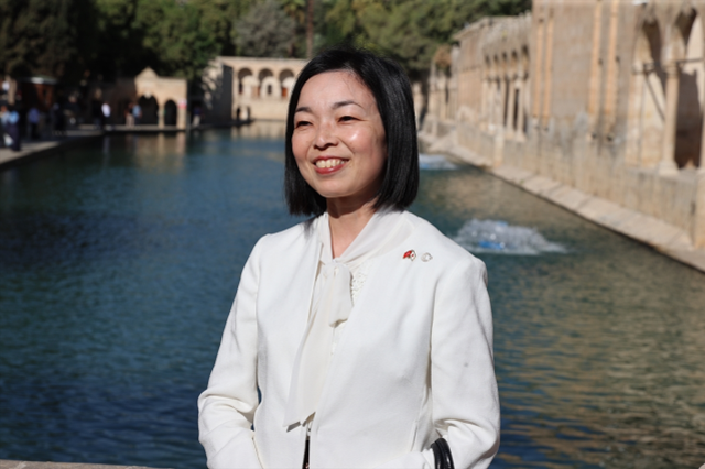 Şanlıurfa'yı ziyaret eden Japon Prensesi Mikasa'nın ilk durağı Balıklıgöl oldu