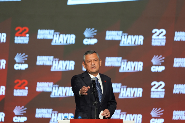 CHP lideri Özel: Bugünler dostumuzu düşmanımızı tanıdığımız günler