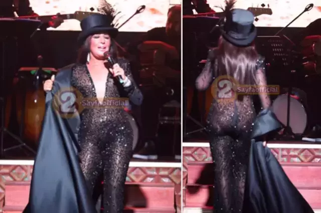 Hadise'yi eleştiren Nükhet Duru, bu kez kendi sahne kıyafetiyle gündemde