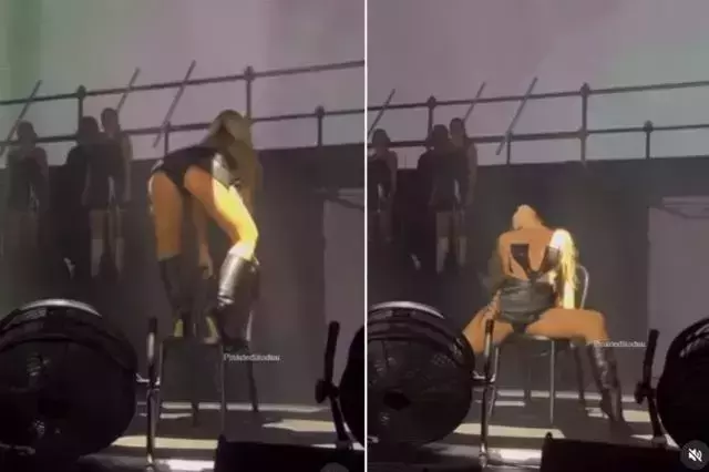 Hadise'yi eleştiren Nükhet Duru, bu kez kendi sahne kıyafetiyle gündemde