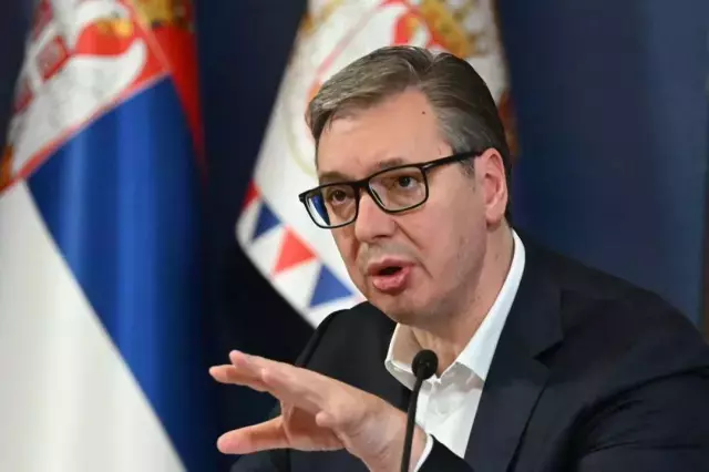 Sırbistan Cumhurbaşkanı Aleksandar Vučić
