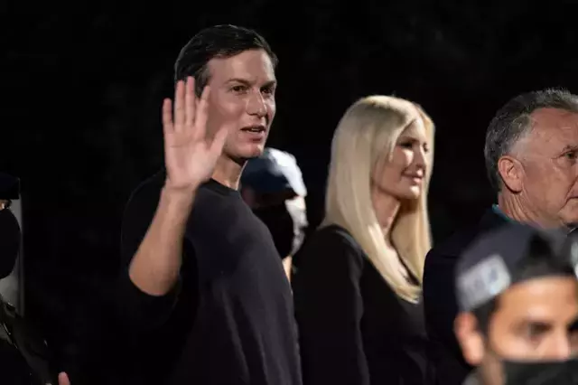 Ivanka Trump ve Jared Kushner sahnede