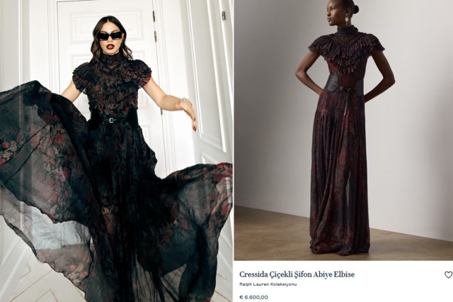 Demet Özdemir'in ışıltılı Cannes kombininin fiyatı ortaya çıktı