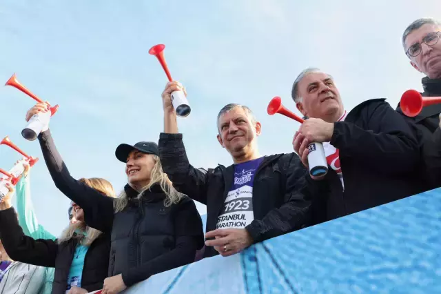 İstanbul Maratonu başlangıç anı