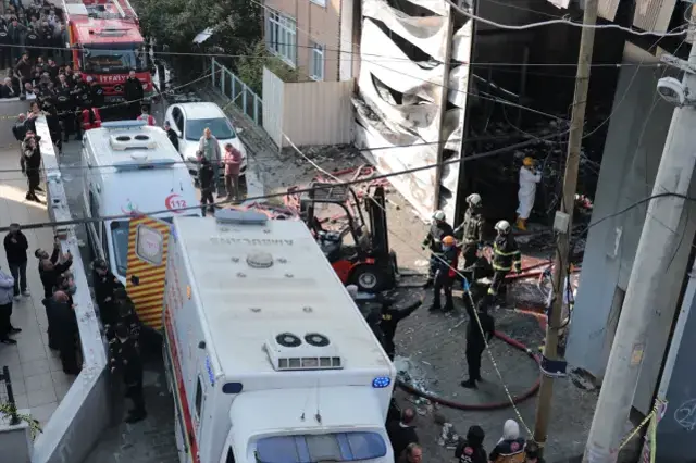 Dilovası'nda acılı aileler sinir krizi geçirdi