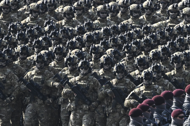 Karabağ Zaferi'nin yıl dönümünde tarihi görüntüler! Erdoğan ve Aliyev'i Türk F-16'larını böyle izledi