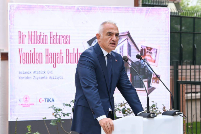 Atatürk'ün Selanik'teki evi yeniden ziyarete açıldı