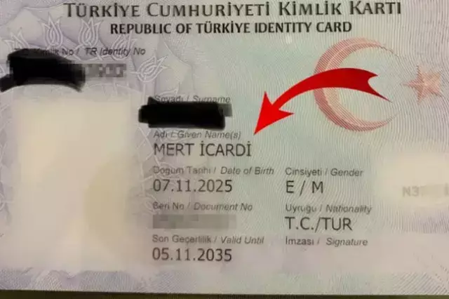 Yeni doğan çocuğuna koyduğu isim bomba
