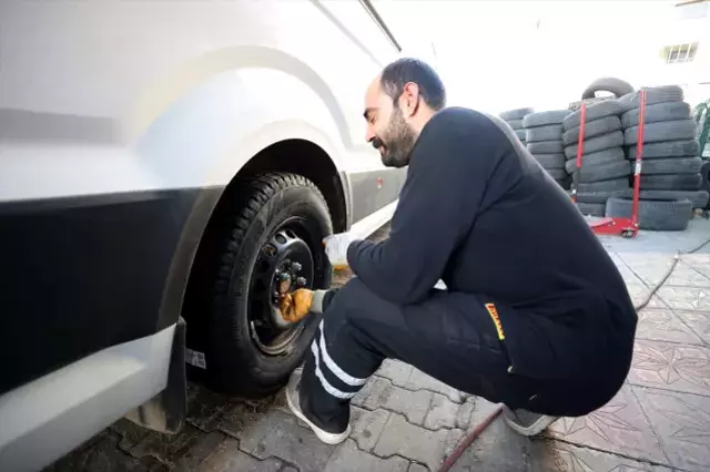 Denetim noktasında durdurulan ticari araç