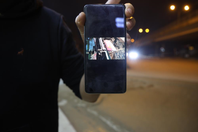 Yola beton döken şoförün sözleri çileden çıkardı