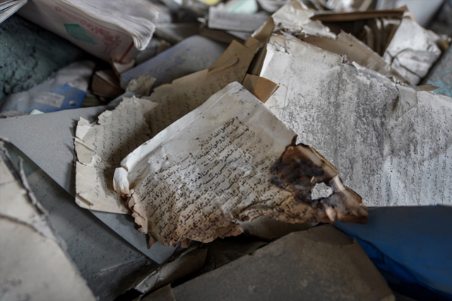 Gazze'deki enkazdan çıkan hazine değerinde koleksiyon