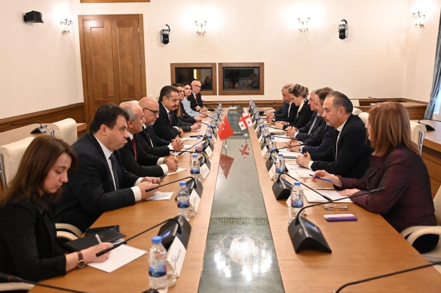Türkiye-Gürcistan Dostluk Grubu Gürcistan'da resmi temaslarda bulundu