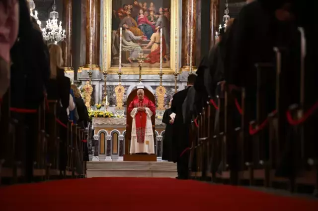 Papa 14. Leo İstanbul'da! İlk durağı bakın neresi oldu