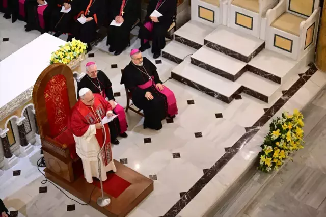 Papa 14. Leo İstanbul'da! İlk durağı bakın neresi oldu