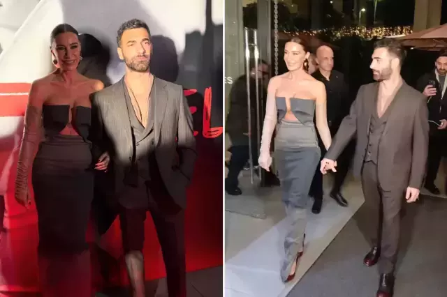 Sıla'nın iddialı elbisesi ve yürüyüşü lansmana damga vurdu