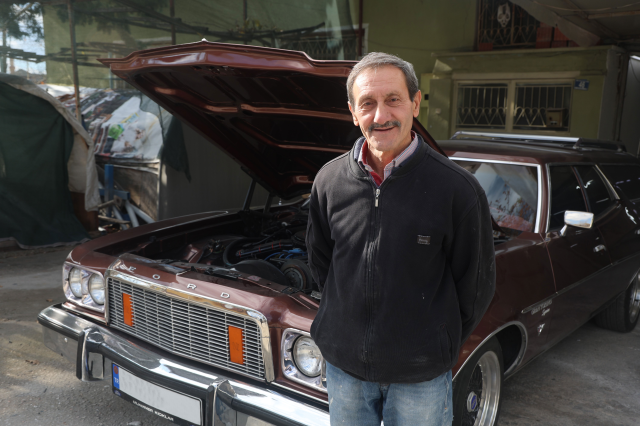 Bu serada sebze değil klasik araba yetişiyor