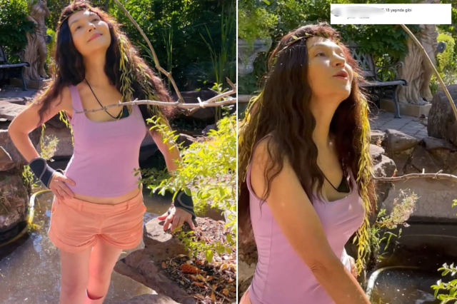 ABD'de yaşayan 'Tokatçı'nın Emine'si, pozlarıyla büyüledi! Gören küçük dilini yuttu