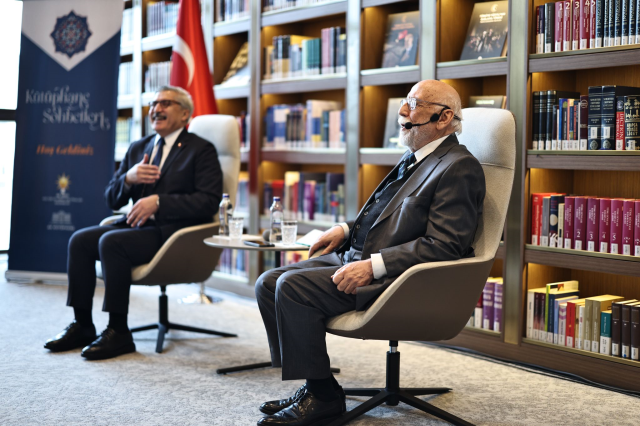 Prof. Dr. Nabi Avcı, 'Kütüphane Sohbetleri' programına konuk oldu