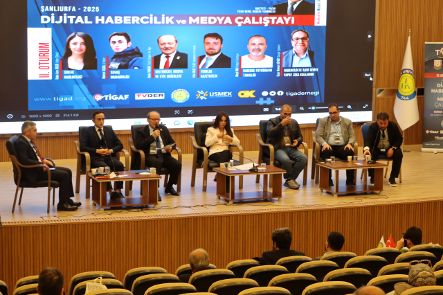 120'yi aşkın gazeteci dijital habercilik çalıştayı için Şanlıurfa'da buluştu
