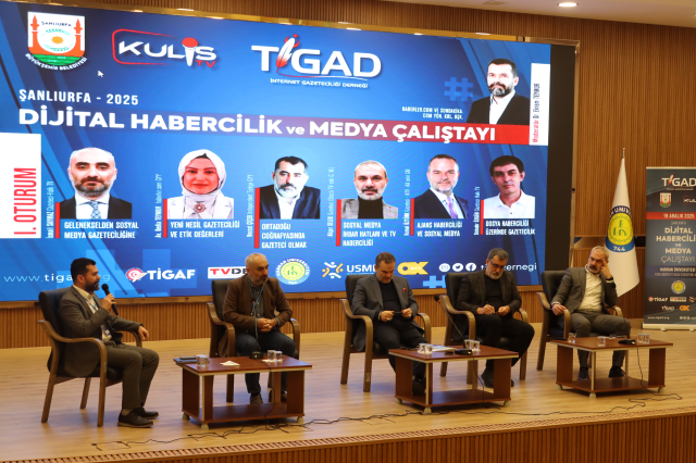 TİGAD öncülüğünde Şanlıurfa'da Dijital Medya Çalıştayı ve Kültür Gezisi düzenlendi