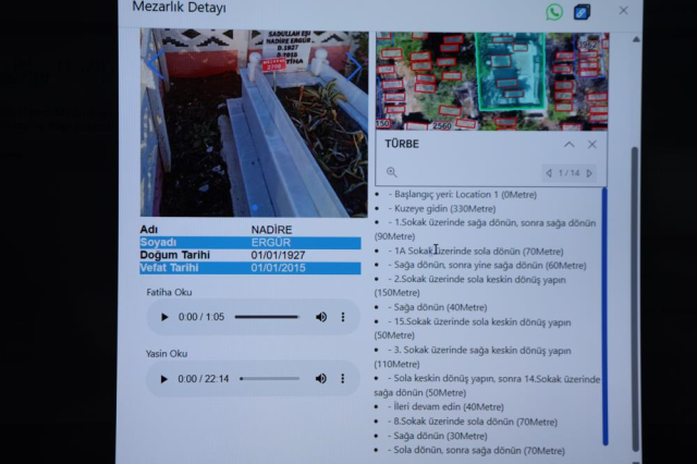 Mezarlar artık bir tık uzakta: İsteyen fotoğrafını görecek, isteyen dua okutacak