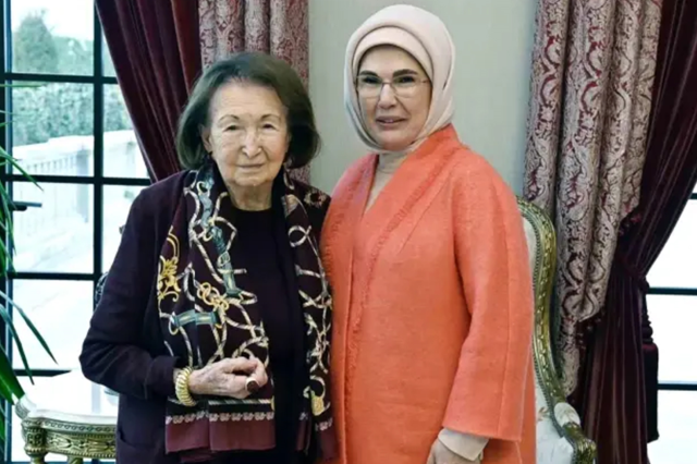 Erdoğan, Rahmi Koç ve Semahat Arsel'i kabul etti