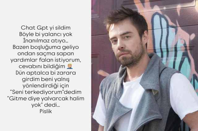 Elon Musk ve Murat Dalkılıç'tan ChatGPT'ye tepki: 'Sildim, böyle bir yalancı yok'