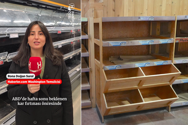 ABD'de 'felç edici bir buz fırtınası' alarmı! Eyaletlerde OHAL ilan edildi, market rafları boşaldı