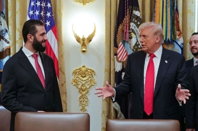 ABD Başkanı Trump: Suriye'nin çok saygın Cumhurbaşkanı ile çok iyi bir görüşme gerçekleştirdik