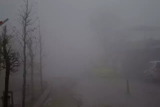 Mardin'de yoğun sis; görüş mesafesi 10 metreye düştü