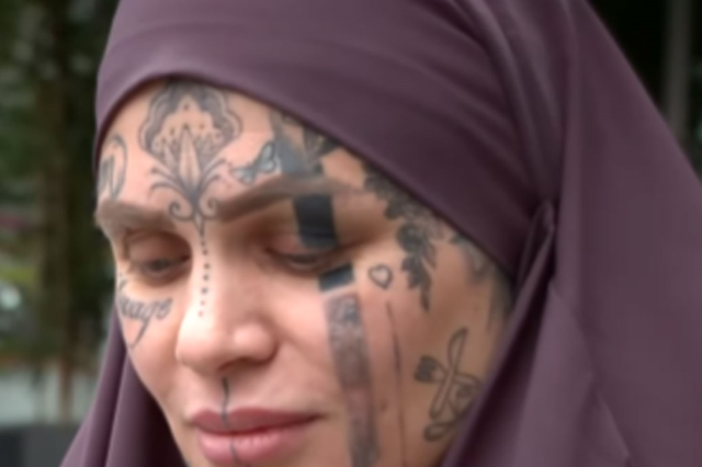 Dövmeli kadından yeni açıklama: Bir zalime aşık oldum bu hale geldim