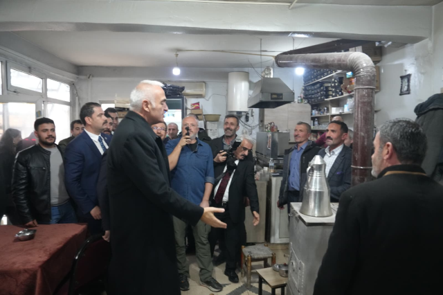 Bakan Ersoy, Hasankeyf'te ve Sason'da sahaya indi