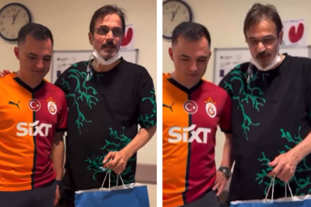 14 yıl önce eğitimine destek vermişti: Ufuk Özkan'ı duygulandıran an