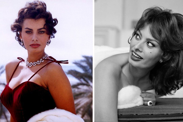 Göksel yeni imajıyla Sophia Loren'e benzetildi