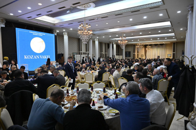 Çukurovalılar Ankara'da Kozan Vakfı iftarında buluştu: 1200 kişi katıldı