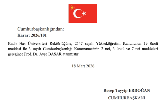 Yeni Kadir HasÜniversitesi rektörü kim oldu? Kadir HasÜniversitesi Rektörü Ayşe Başar kimdir?