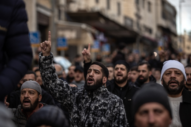 Mescid-i Aksa'da 59 yıl sonra bir ilk! Bayramı zehir eden görüntü