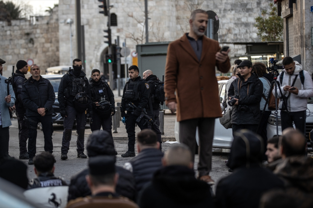 Mescid-i Aksa'da 59 yıl sonra bir ilk! Bayramı zehir eden görüntü