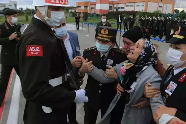 Samsun'a şehit ateşi düştü! Acılı annenin feryadı yürek dağladı: Annen böyle mi kabul edecekti seni