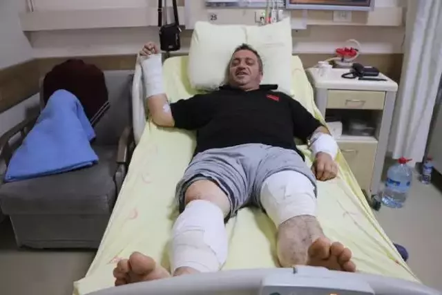 Kendisine saldıran ayı ile güreşen Tokatlı çiftçi: Siz bir de ayıyı görün, daha perişan