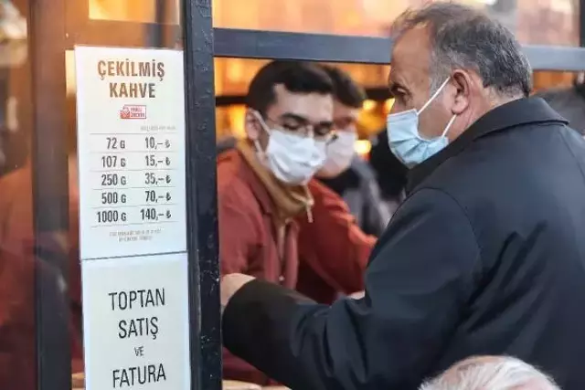 Sene başında 30 liraya satılan kahvenin kilosu şimdi 140 lira