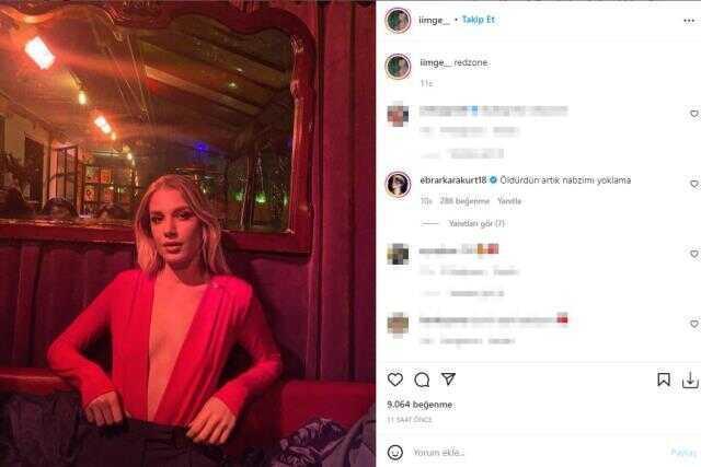 Ebrar Karakurt, sevgilisinin derin göğüs dekolteli pozuna sessiz kalamadı: Öldürdün artık nabzımı yoklama
