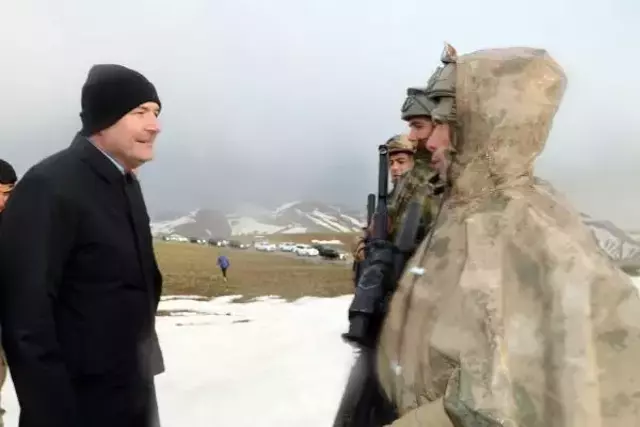 Bakan Soylu, Van-İran sınır hattında 295 kilometrelik duvar örüleceğini açıkladı