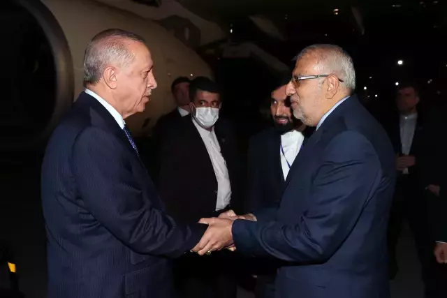 Cumhurbaşkanı Erdoğan İran'a geldi
