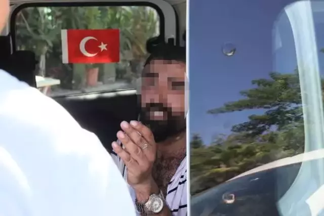 'Mutluyuz' yazılı araçlarının yanında bıçaklandı, 'Kendim yaptım' dedi